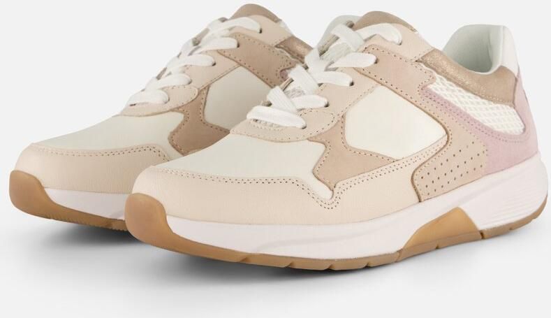 Gabor Rollingsoft Sneakers wit Synthetisch Dames
