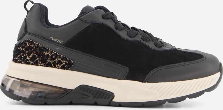 Gabor Rollingsoft Sneakers zwart Suede Dames