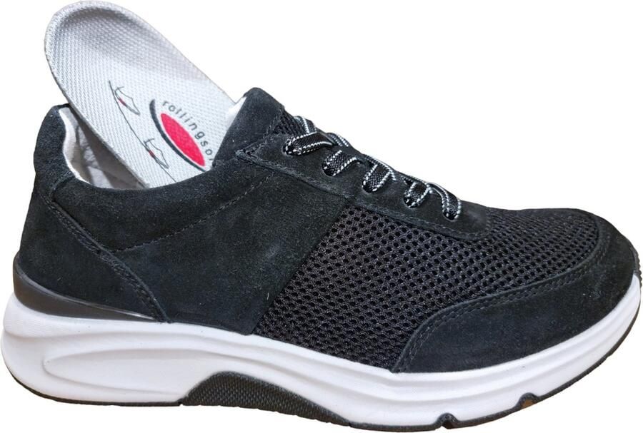 Gabor Rollingsoft Sneakers met sleehak in een sportief design - Foto 3