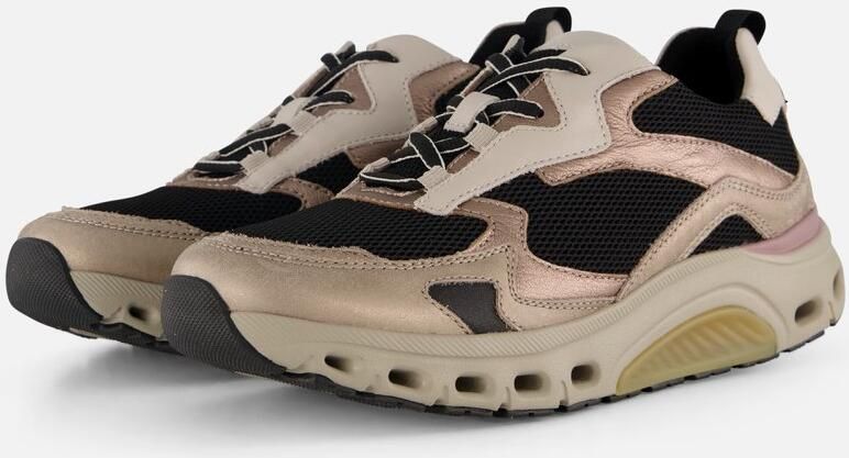 Gabor Rollingsoft Sneakers zwart Textiel Dames