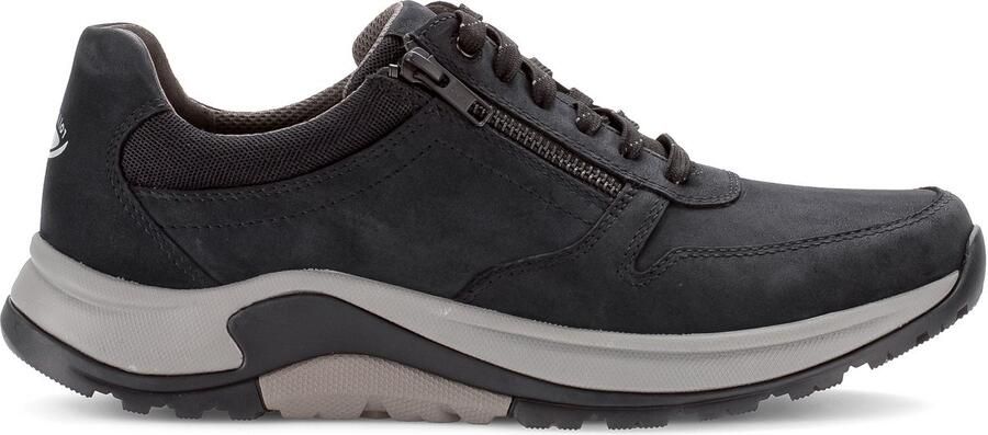 Gabor Rollingsoft Veter en Rits Donkerblauw Nubuck