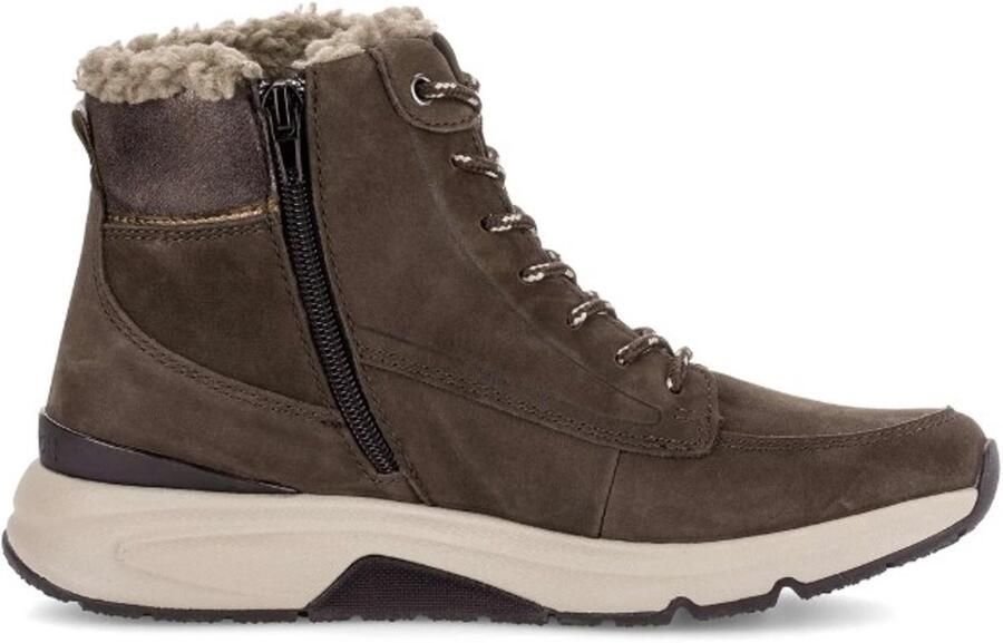 Gabor Rollingsoft Veterboot 0803.02.003 Soft Nubuk Combi Mocca