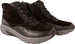 Gabor Rollingsoft Sneakers met sleehak veterschoenen high top sneakers comfortschoen gevoerde schachtrand