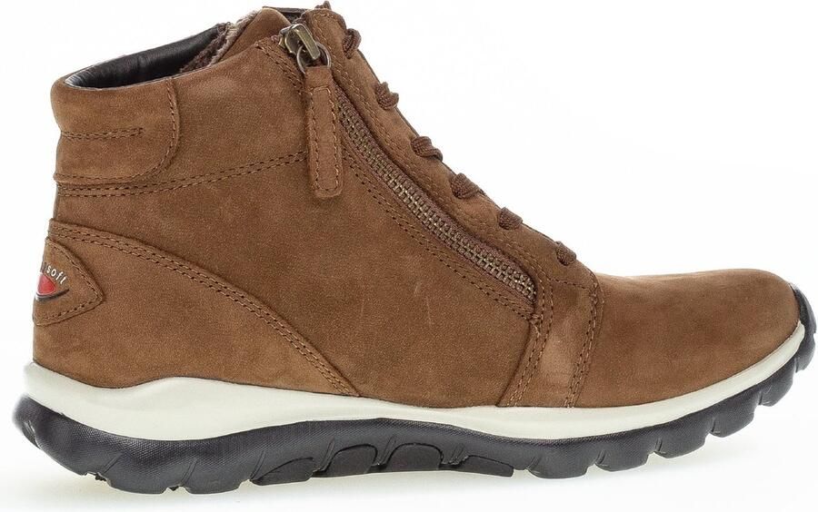 Gabor Rollingsoft Veterboot 96.868.41 Nubuck Bruin Whisky 4½ 37½