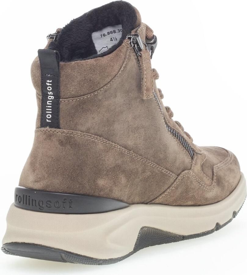 Gabor Dames Veterschoenen 96.888.30 Rolling Soft Bruin ½ - Foto 2
