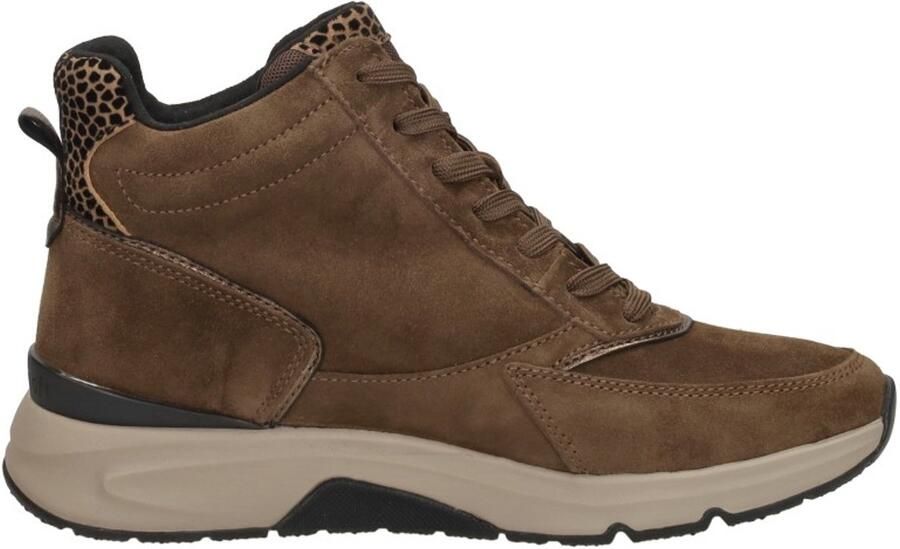 Gabor 0803.02.003 dames veterboots sportief (8) bruin