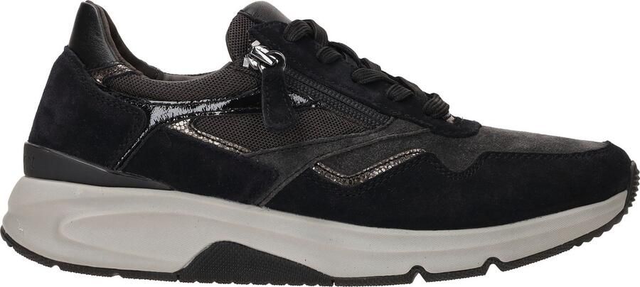 Gabor Comfortabele Rollingsoft Sneaker voor Dames Black Dames - Foto 2