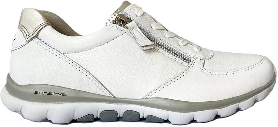 Gabor Rollingsoft Witte Lage Schoenen Dames