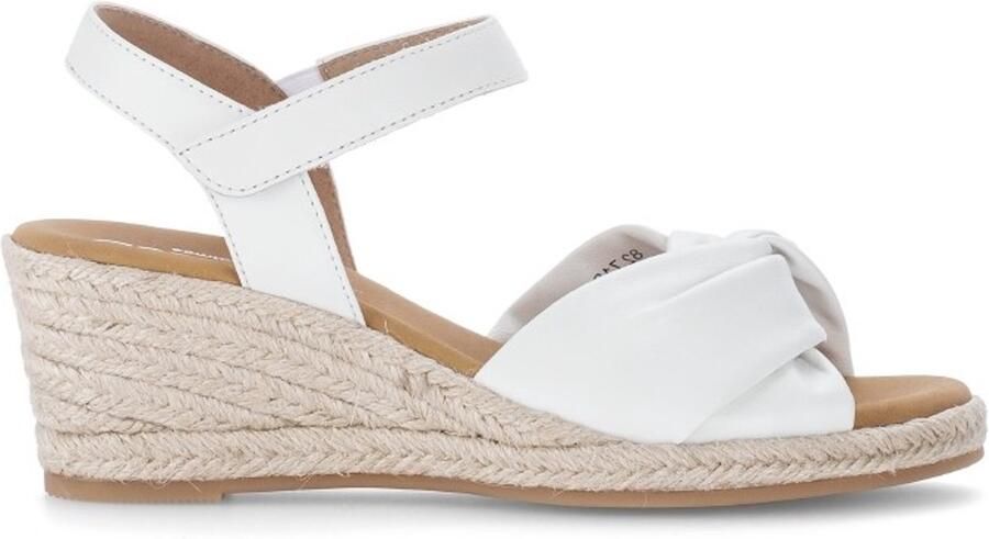 Gabor Sandaal 82.712.50 Weiss Jute