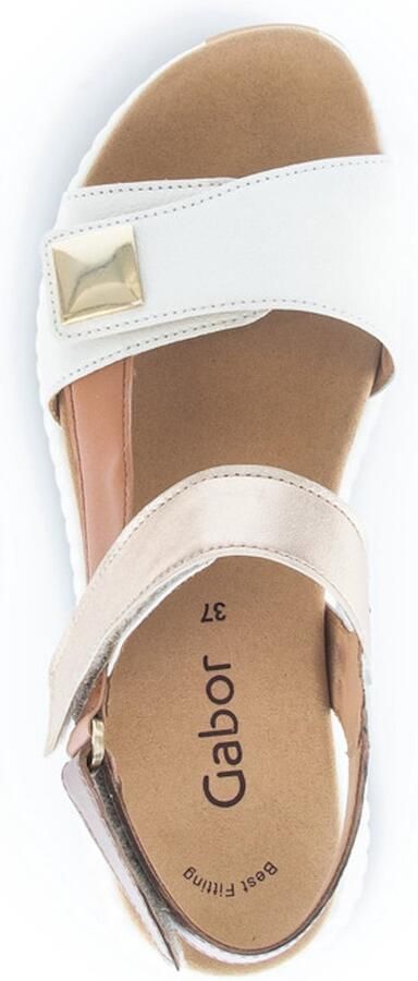 Gabor Sandaal Beige Goud