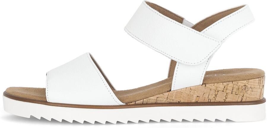 GABOR Sandalen met Hak Dames 751.1 Maat: 38 5 Materiaal: Leer Kleur: Wit - Foto 12