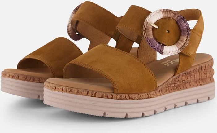 Gabor Sleehaksandaaltjes Genua zomerschoen bandjessandaal comfortabele schoen in breedte g (=wijd) - Foto 3