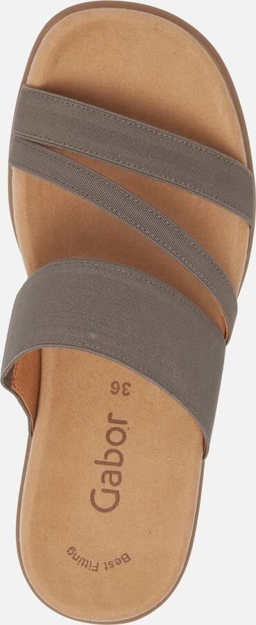 Gabor Sandalen grijs Textiel Dames - Foto 6