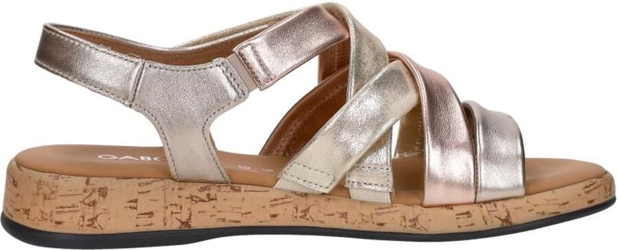 Gabor Sandalen Plat Sandalen Plat overige kleuren