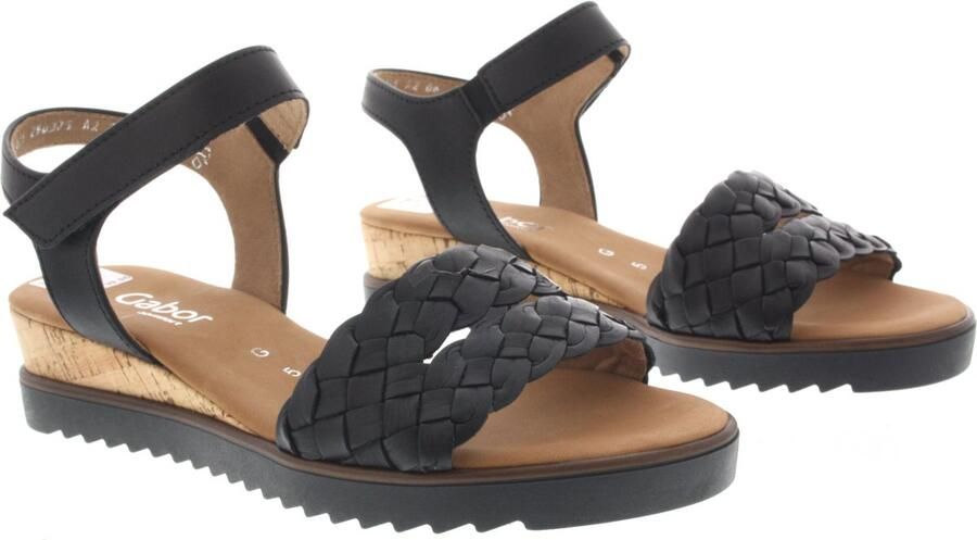 Gabor Dames Sandalen 22.759.27 Zwart - Foto 6