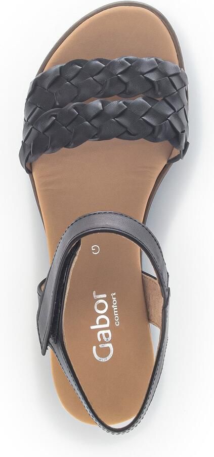 Gabor Dames Sandalen 22.759.27 Zwart - Foto 11