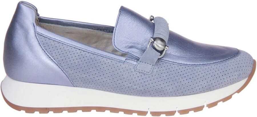 Gabor Slip-In Metallic Blauw