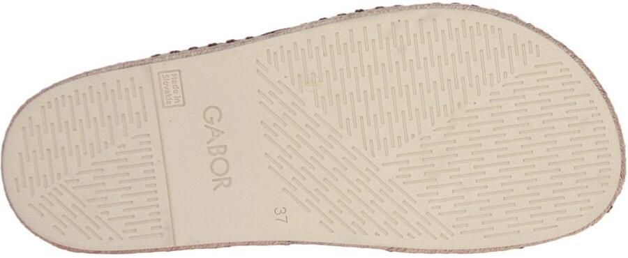 Gabor dames slipper Bruin