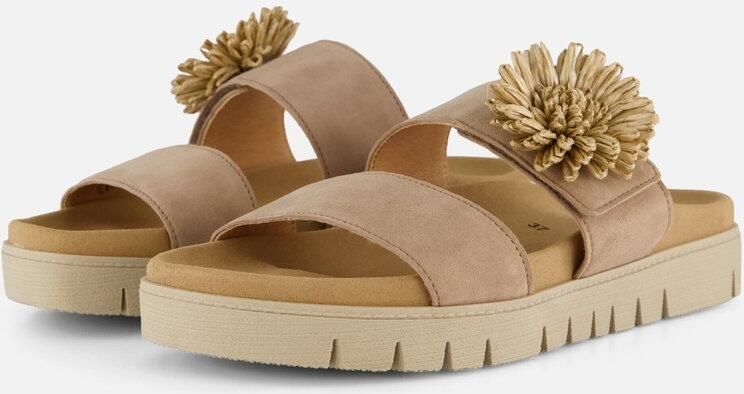 Gabor Slippers beige Suède