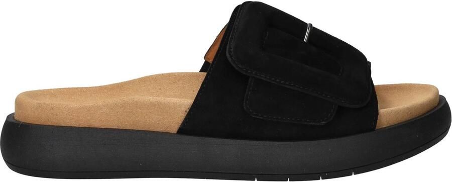 Gabor Slippers Dames Zwart