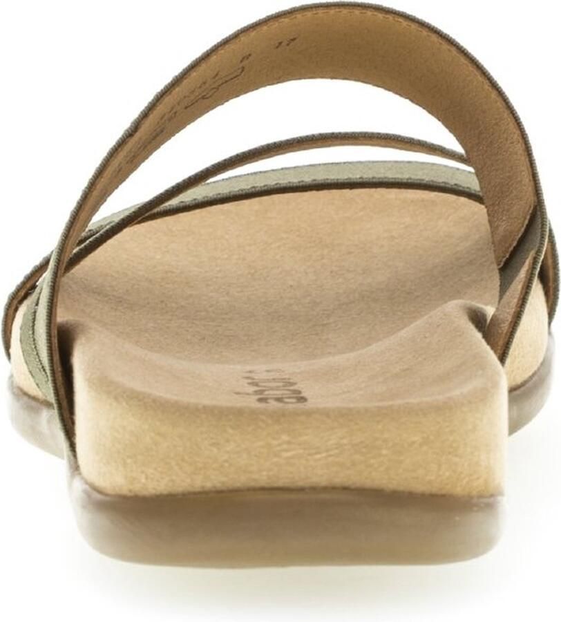 Gabor Slippers groen - Foto 3