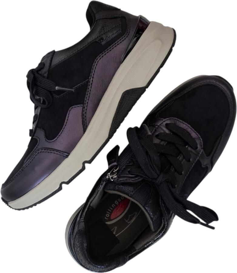 Gabor rollingsoft sneakers blauw