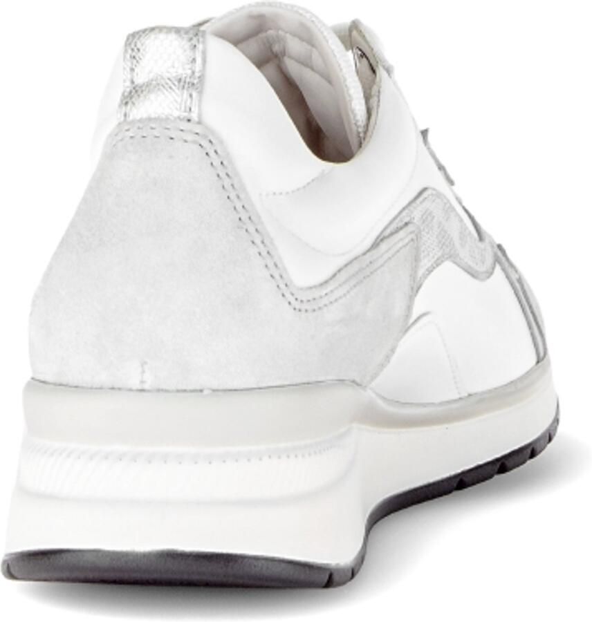Gabor Sneaker 86.305.51 Wit Lichtgrijs Wijdte K