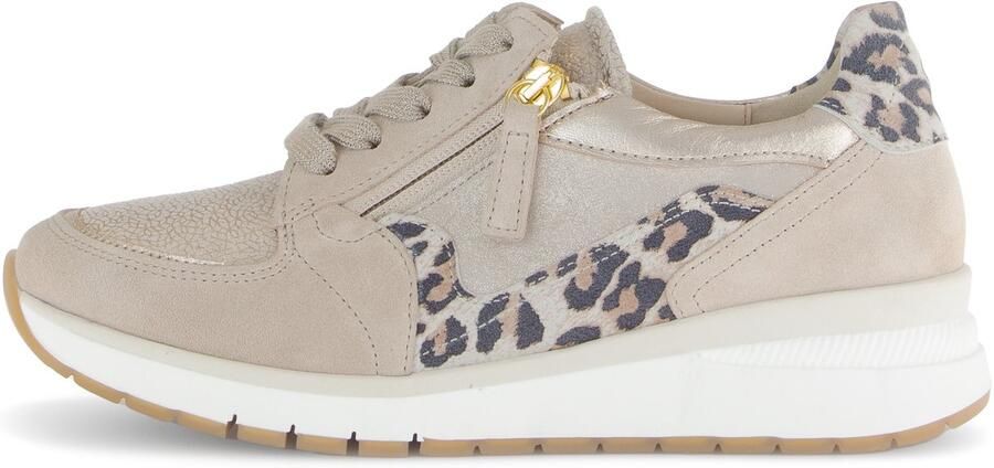 Gabor sneaker 86.307.62 beige combi Wijdte K extra breed - Foto 2