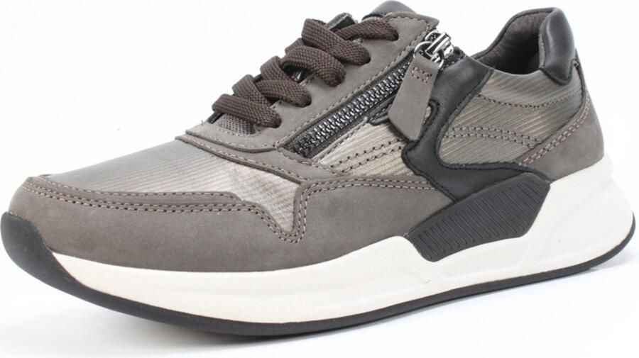 Gabor Rollingsoft Sneaker 96.957.65 Vulcano Donker Taupe 4½ 37½ - Foto 8