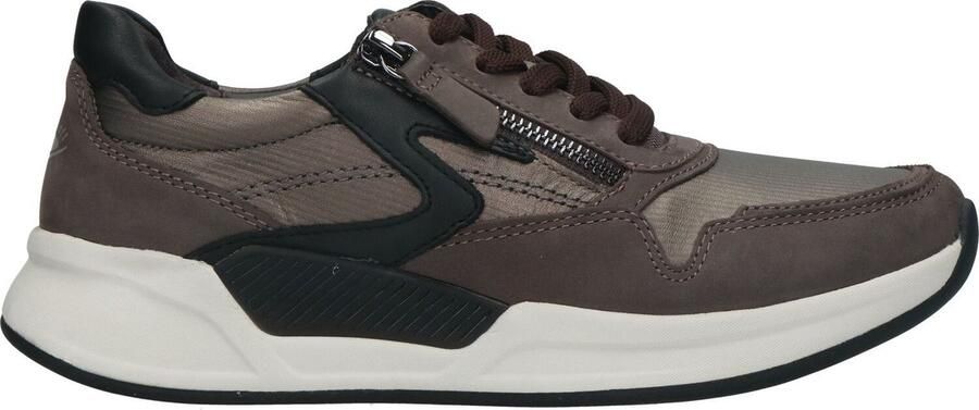 Gabor Rollingsoft Sneaker 96.957.65 Vulcano Donker Taupe 4½ 37½ - Foto 14