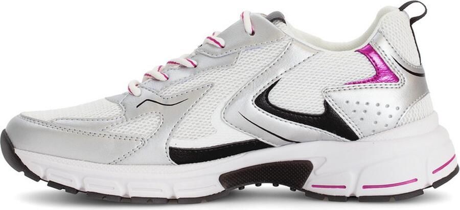 Gabor Sneaker Wit Zilver