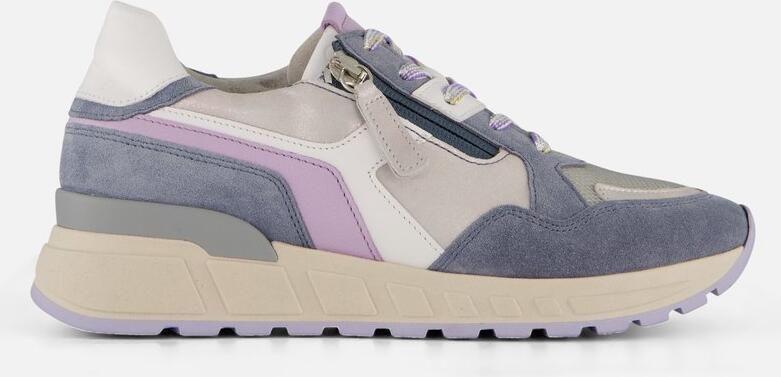 Gabor Sneakers blauw Suede Dames