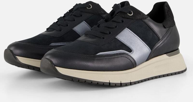 Gabor Plateausneakers Florence vrijetijdsschoen lage schoen veterschoen in comfortabele breedte g (= wijd)
