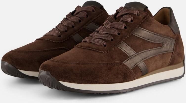 Gabor 6032.01.005 Sneakers Bruin Suede Dames Bruin