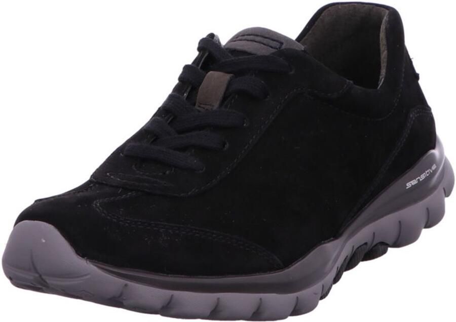 Gabor Rollingsoft Sneakers met sleehak met logo-opdruk op de hiel vrijetijdsschoen lage schoen veterschoen - Foto 2
