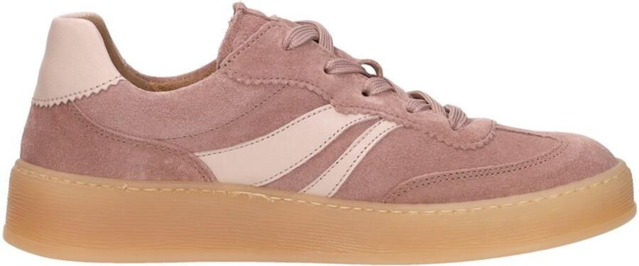 Gabor 86.475.43 Sneakers Oud Roze Suede Dames Roze