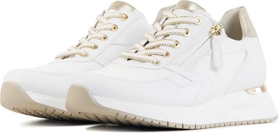 GABOR Lage Sneakers Dames 448.1 Maat: 40 Materiaal: Leer Kleur: Wit - Foto 15