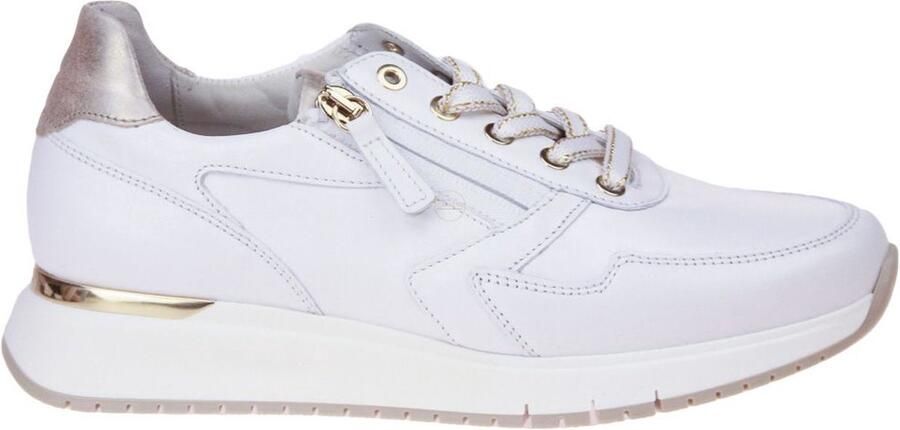 GABOR Lage Sneakers Dames 448.1 Leer Wit - Foto 17