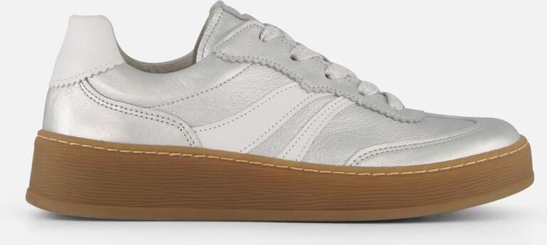 Gabor Sneakers zilver Imitatieleer Dames