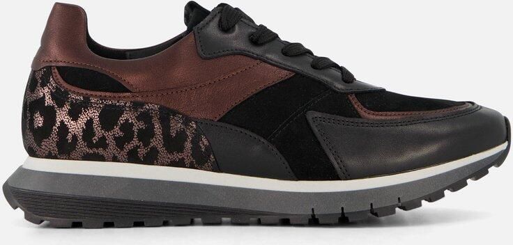 Gabor Sneakers zwart Suede Dames