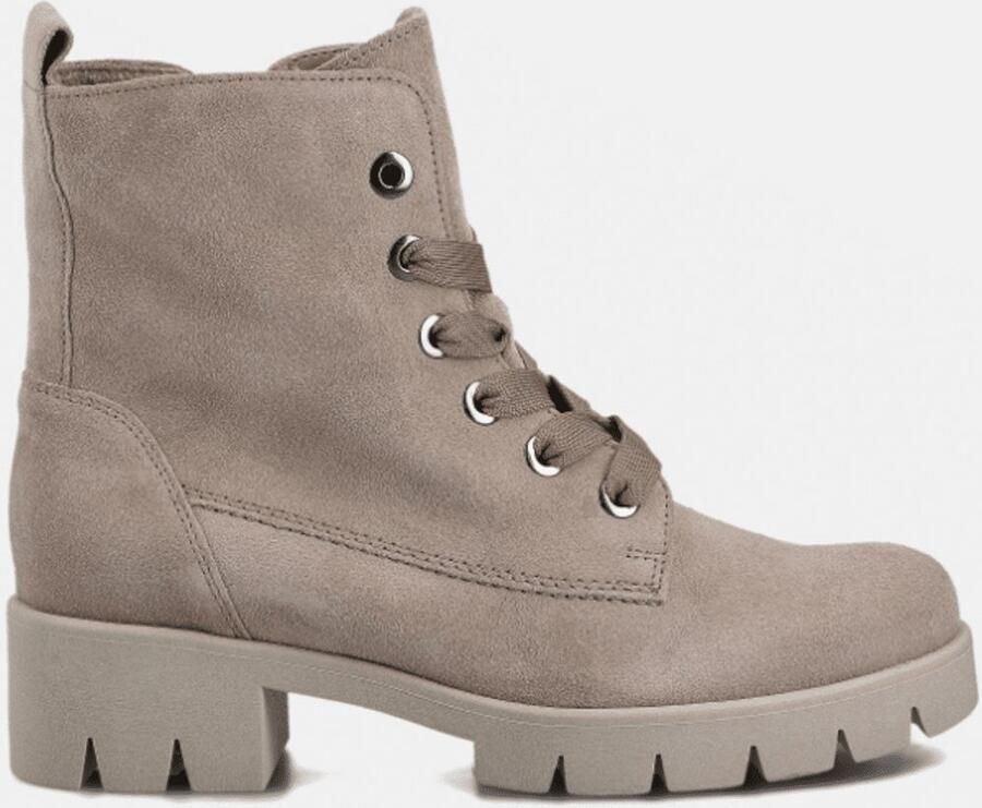Gabor Veterboot 71.711.12 Kiesel Beige Nubuck