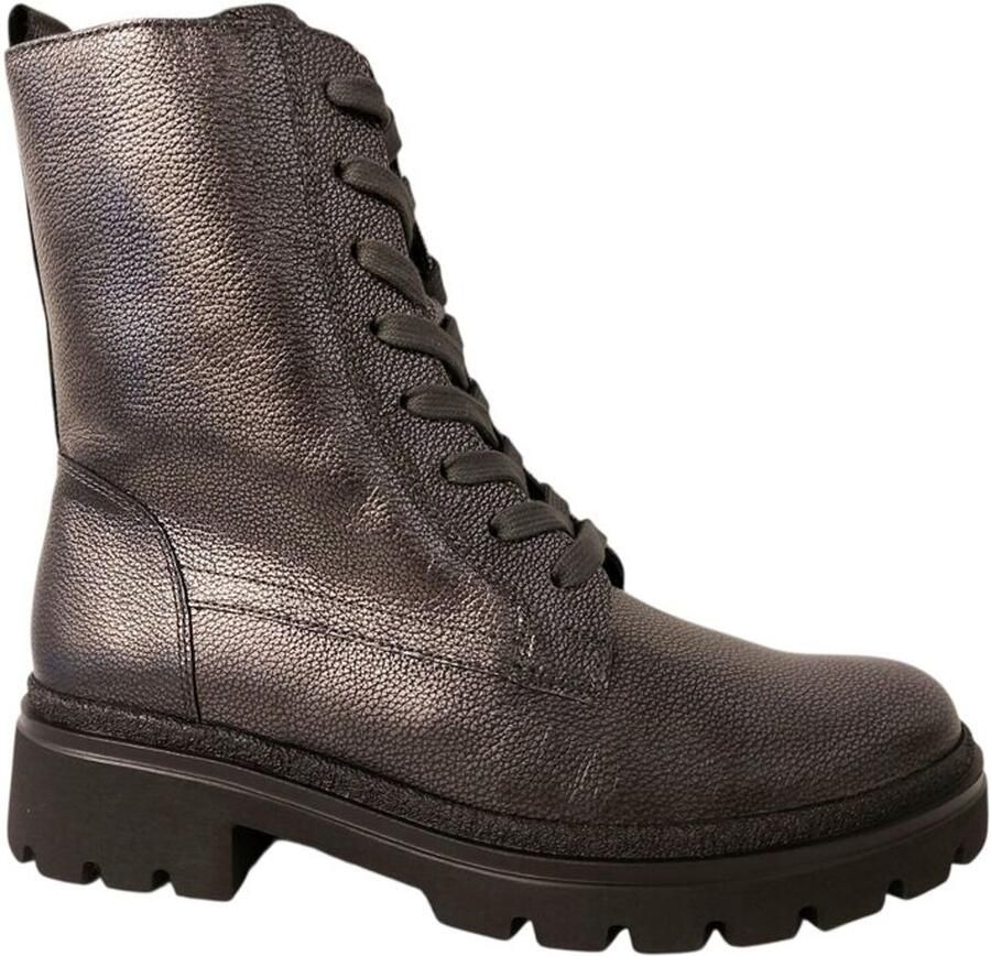 Gabor Veterboot 72.745.63 Antraciet Metallic Warm Gevoerd