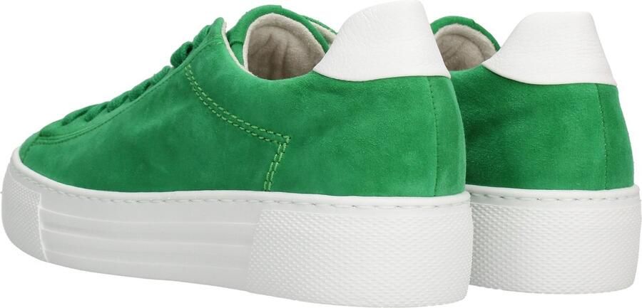 Gabor Sneaker van suède met rits en uitneembaar voetbed Gray Heren - Foto 8