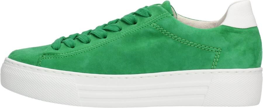 Gabor Sneaker van suède met rits en uitneembaar voetbed Gray Heren - Foto 14