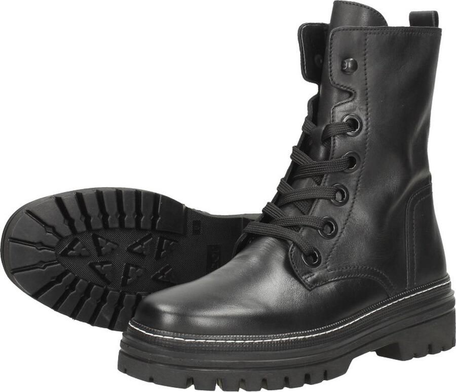 Gabor Veterschoenen Hoog Veterschoenen Hoog zwart
