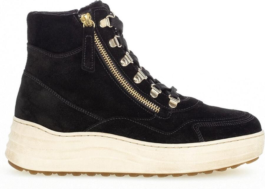 Gabor Veterschoenen Hoog Veterschoenen Hoog zwart - Foto 9