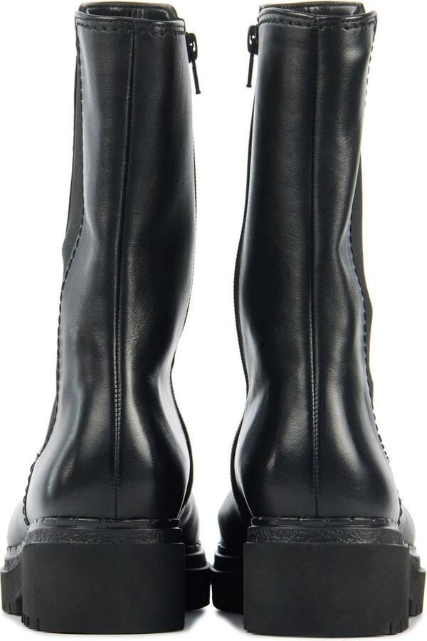 Gabor Vrouwen Leren Chelsea boots Laarzen Damesschoenen 72.871 led Zwart - Foto 8
