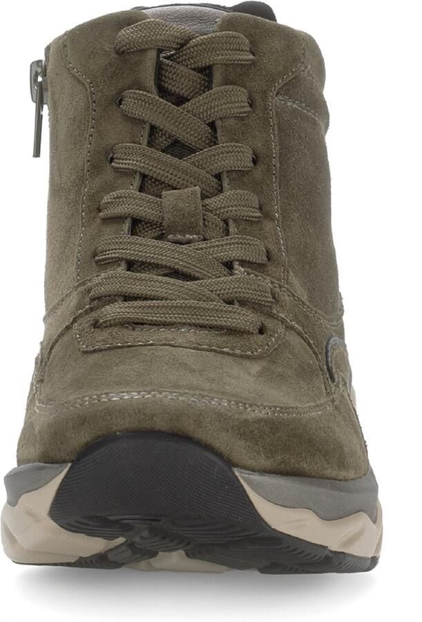 Gabor Rollingsoft Sneakers met sleehak veterschoenen high top sneakers comfortschoen gevoerde schachtrand