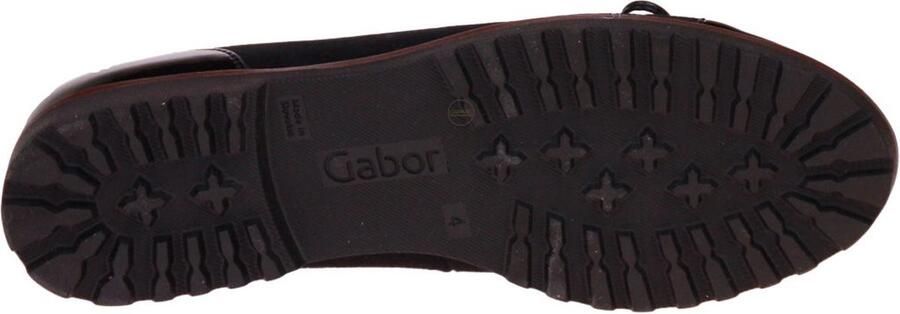 Gabor Ballerina's Flats chunky slipper met comfortabele elastische afwerking - Foto 4
