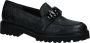 Gabor 91466 Mocassins gekleed Dames Zwart;Zwarte 67 -Glitter Crash Schwarz (Micro) - Thumbnail 2